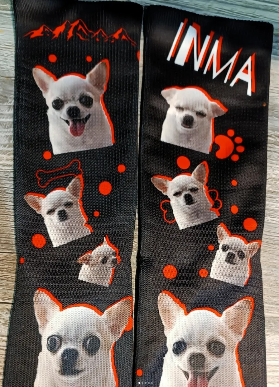Calcetines con caras