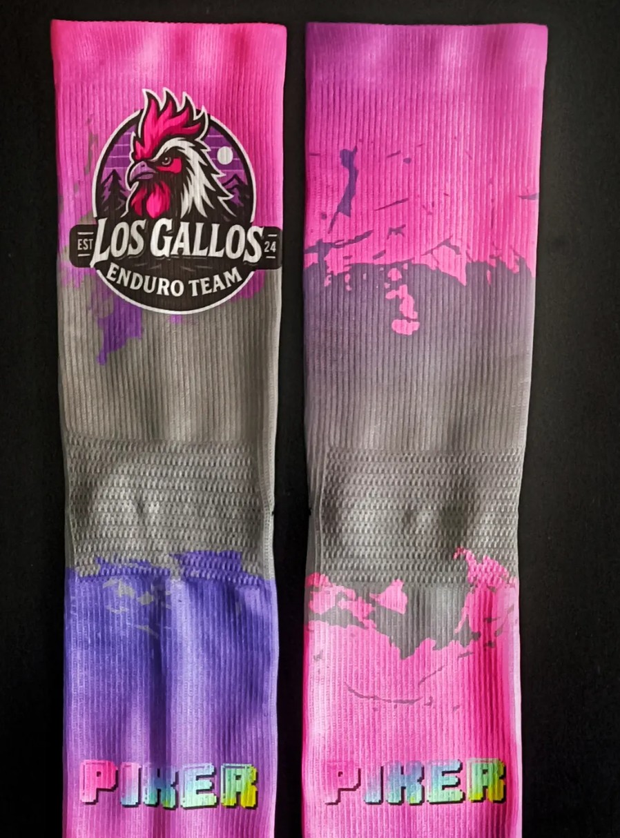 Calcetines con logo de equipo