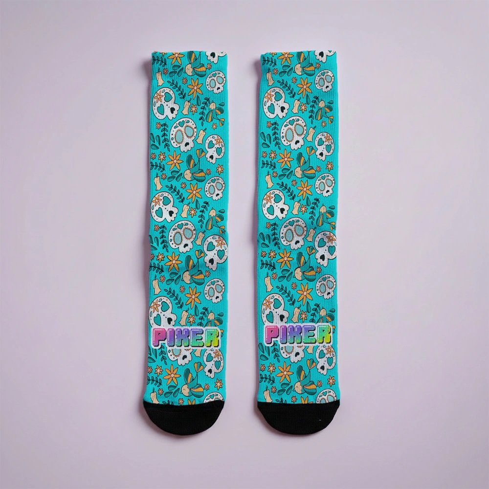 Calavera Bloom Turquesa